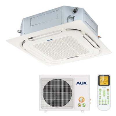 Кассетный кондиционер AUX ALCA-H24/4DR2 + AL-H24/4DR2(U) + MB08 панель для ALCA-H24/36/48/60 inverter